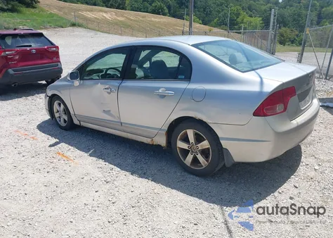 2006 Honda Civic Ex из США, поврежденный, VIN 1HGFA16876L076530